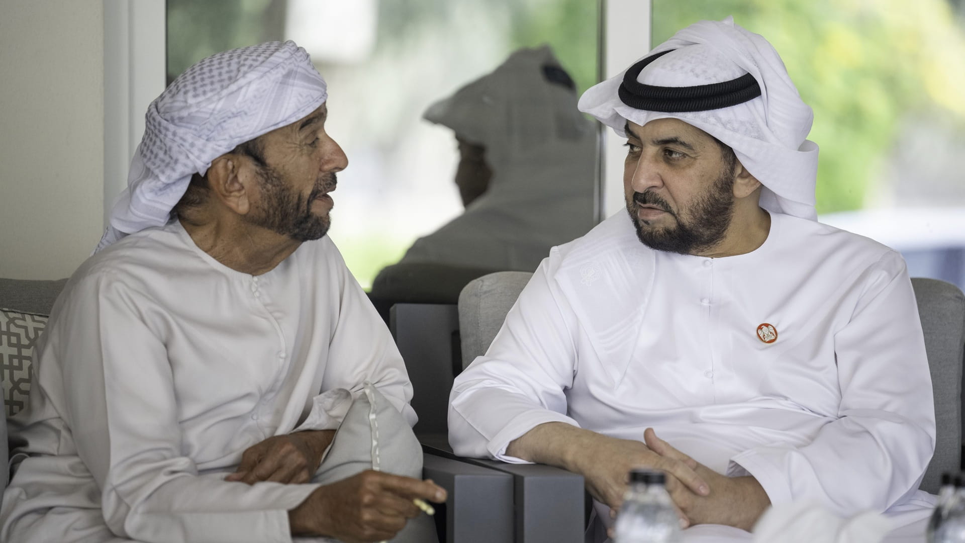 Hamdan bin Zayed visits Surour bin Mohammed