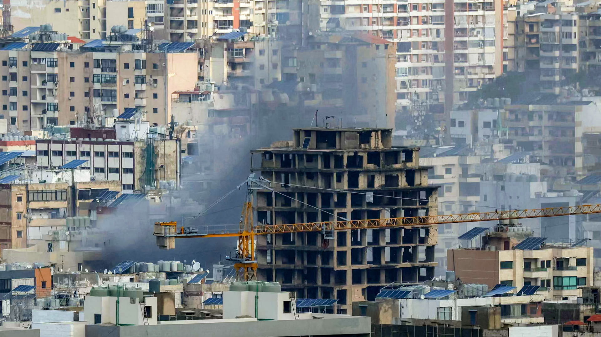 Strike hits Beirut's southern suburbs after Israeli warning 