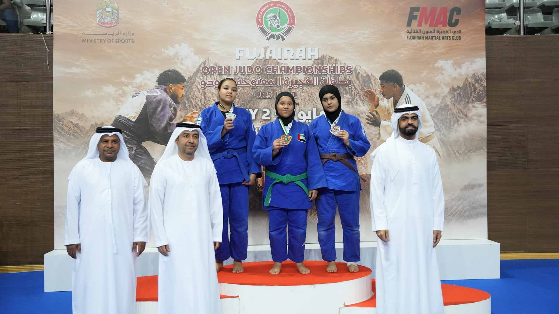 SWSC excel at Fujairah Open Judo Championship