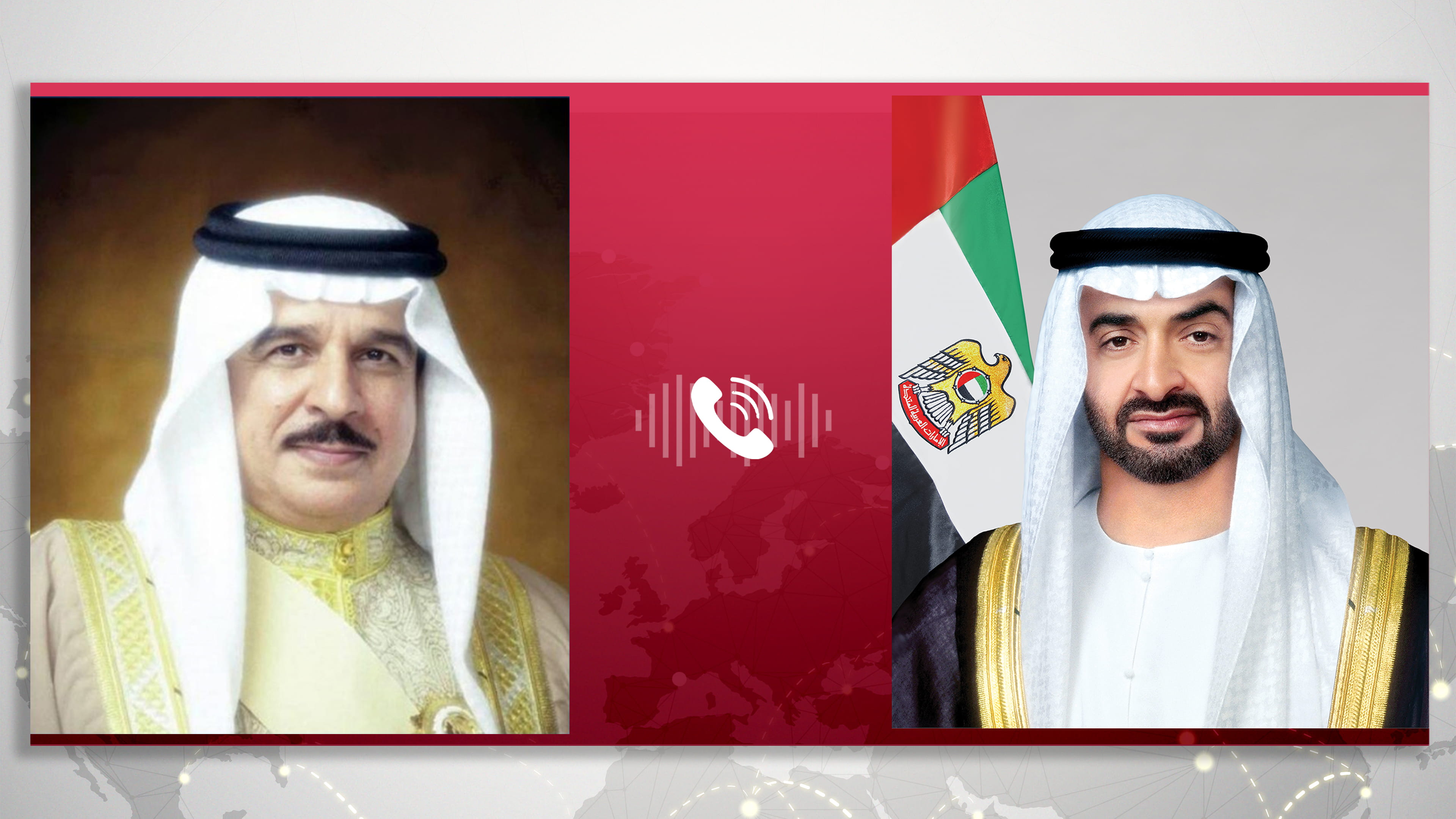 ملك البحرين يدين الاعتداءات الإيرانية الغاشمة على منشآت الإمارات 