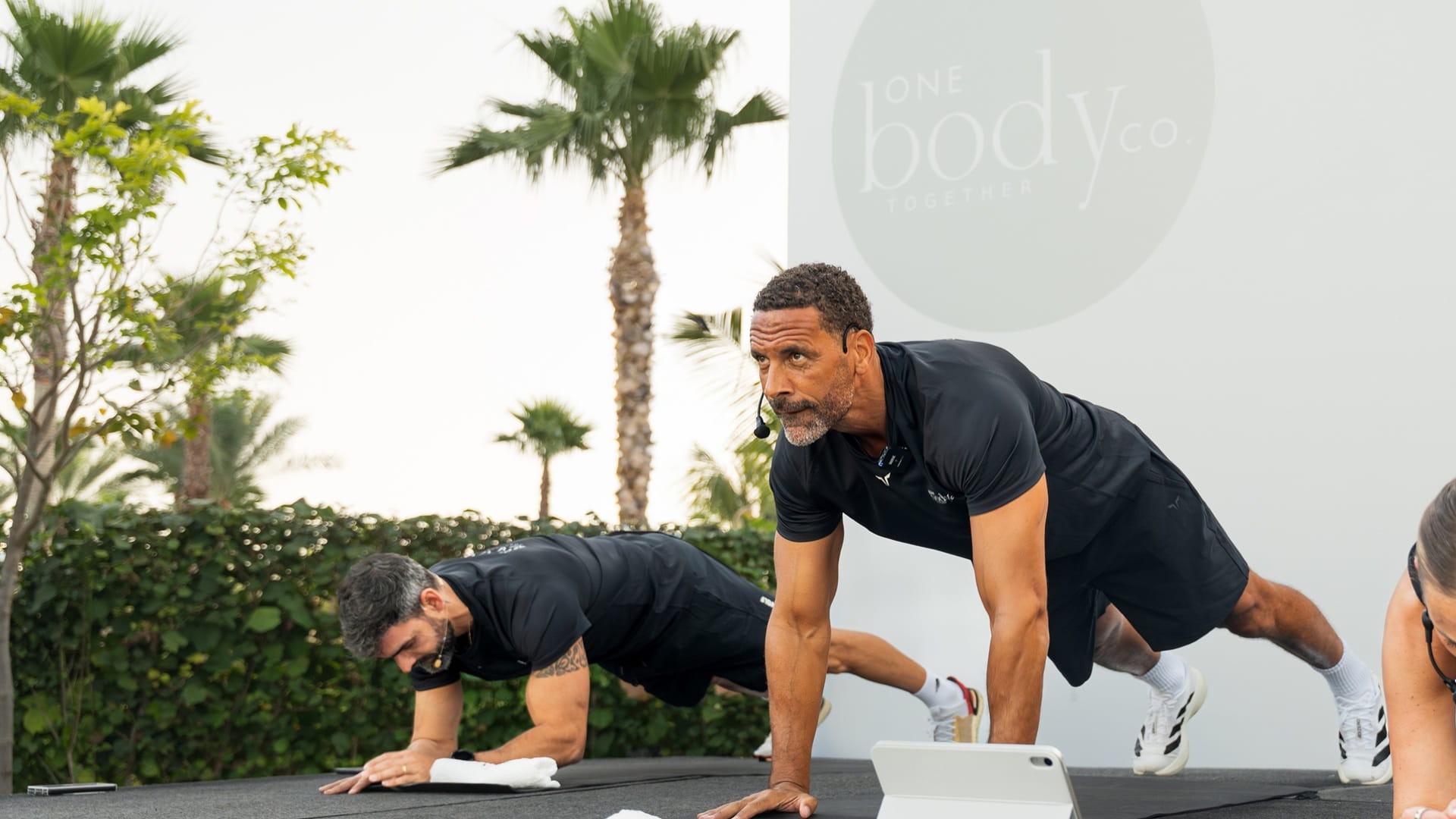 Image for the title: Rio Ferdinand launches ‘One Body’ initiative in Dubai 