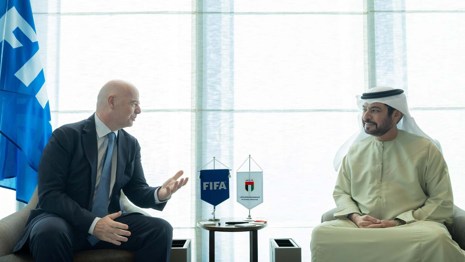 UAE FA backs Infantino’s FIFA presidency bid (2027–2031)