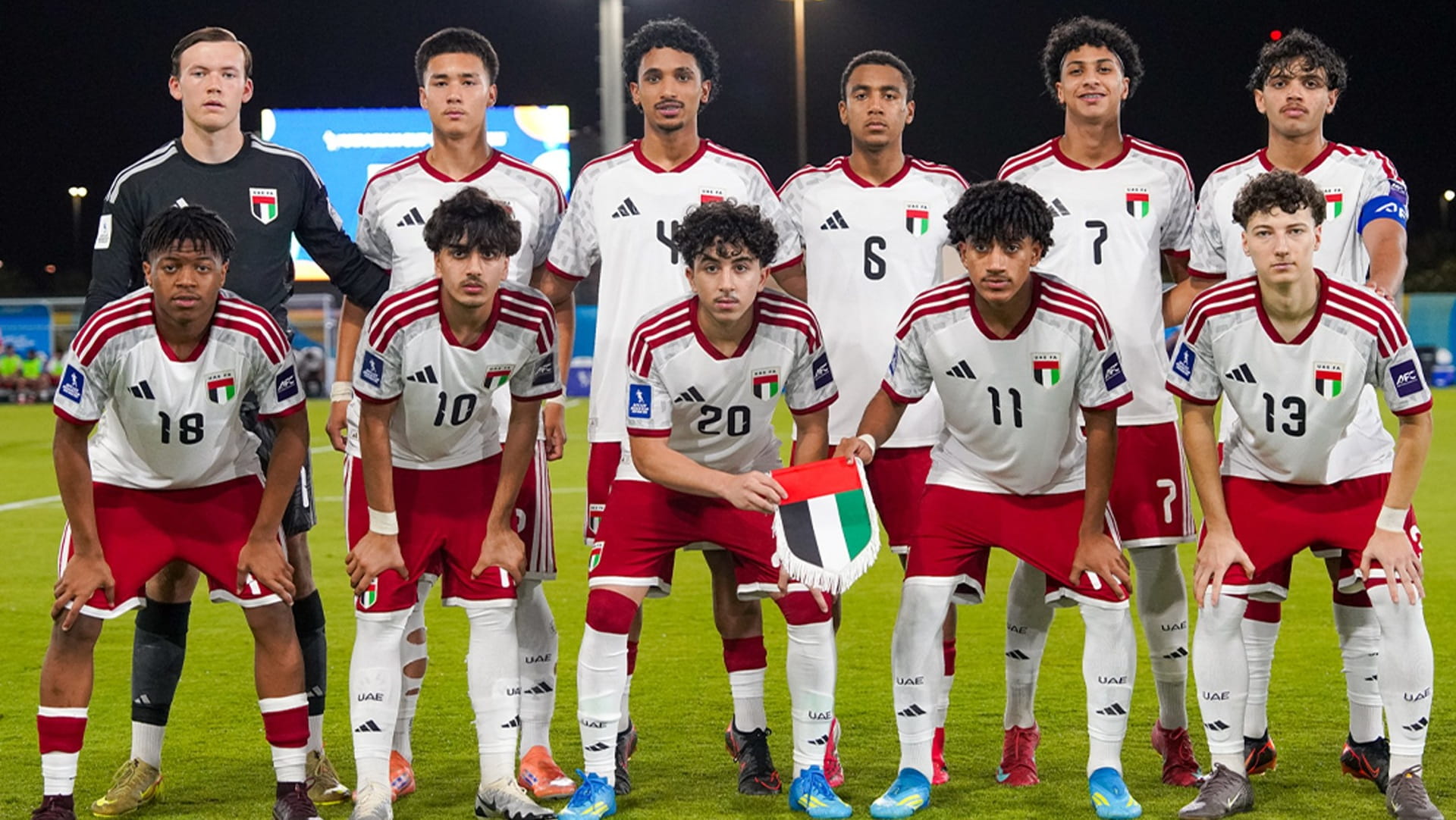 منتخب الإمارات يتعادل مع نظيره الكوري في كأس آسيا للناشئين 
