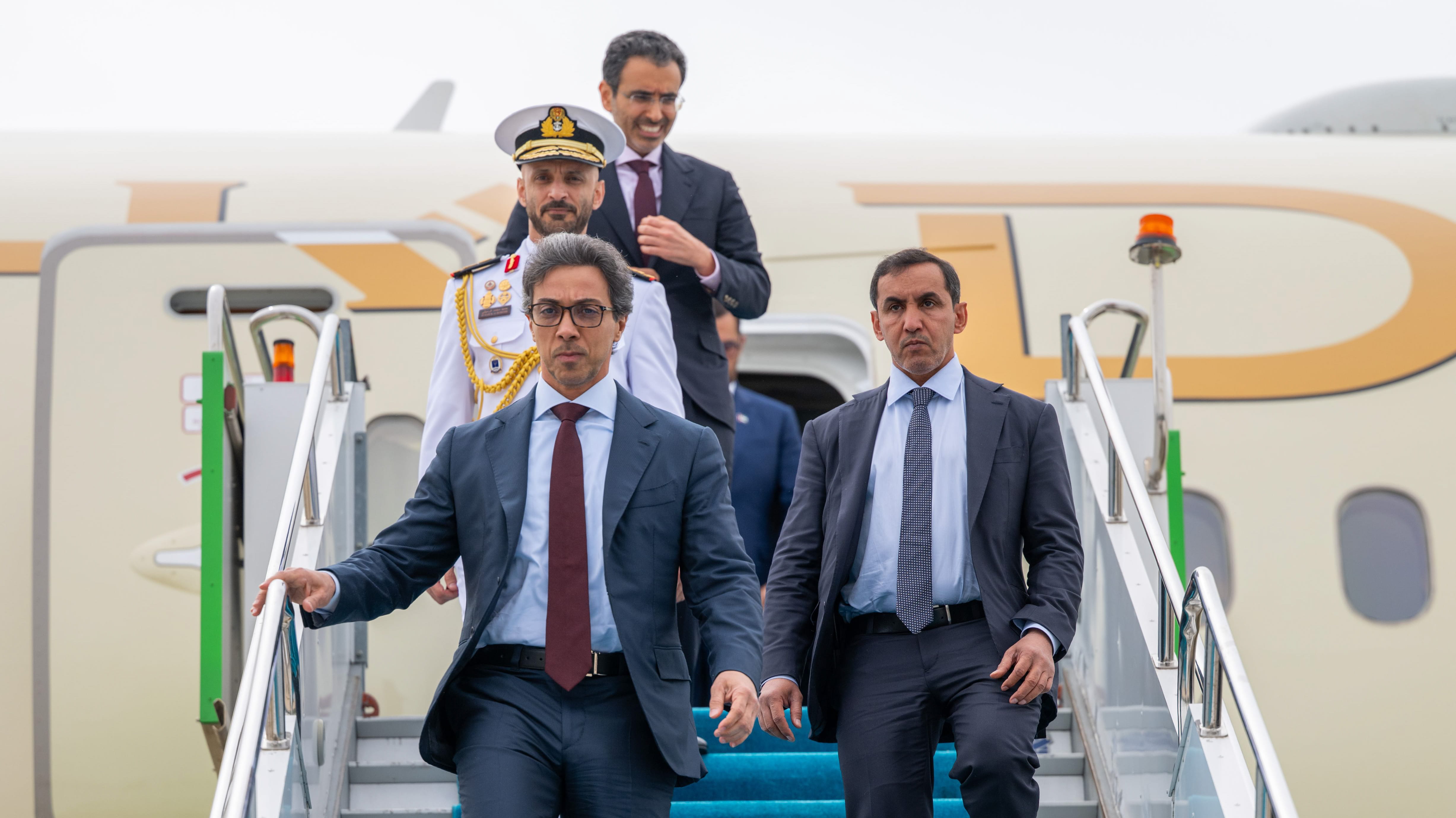 Mansour bin Zayed arrives in Türkiye leading UAE delegation
