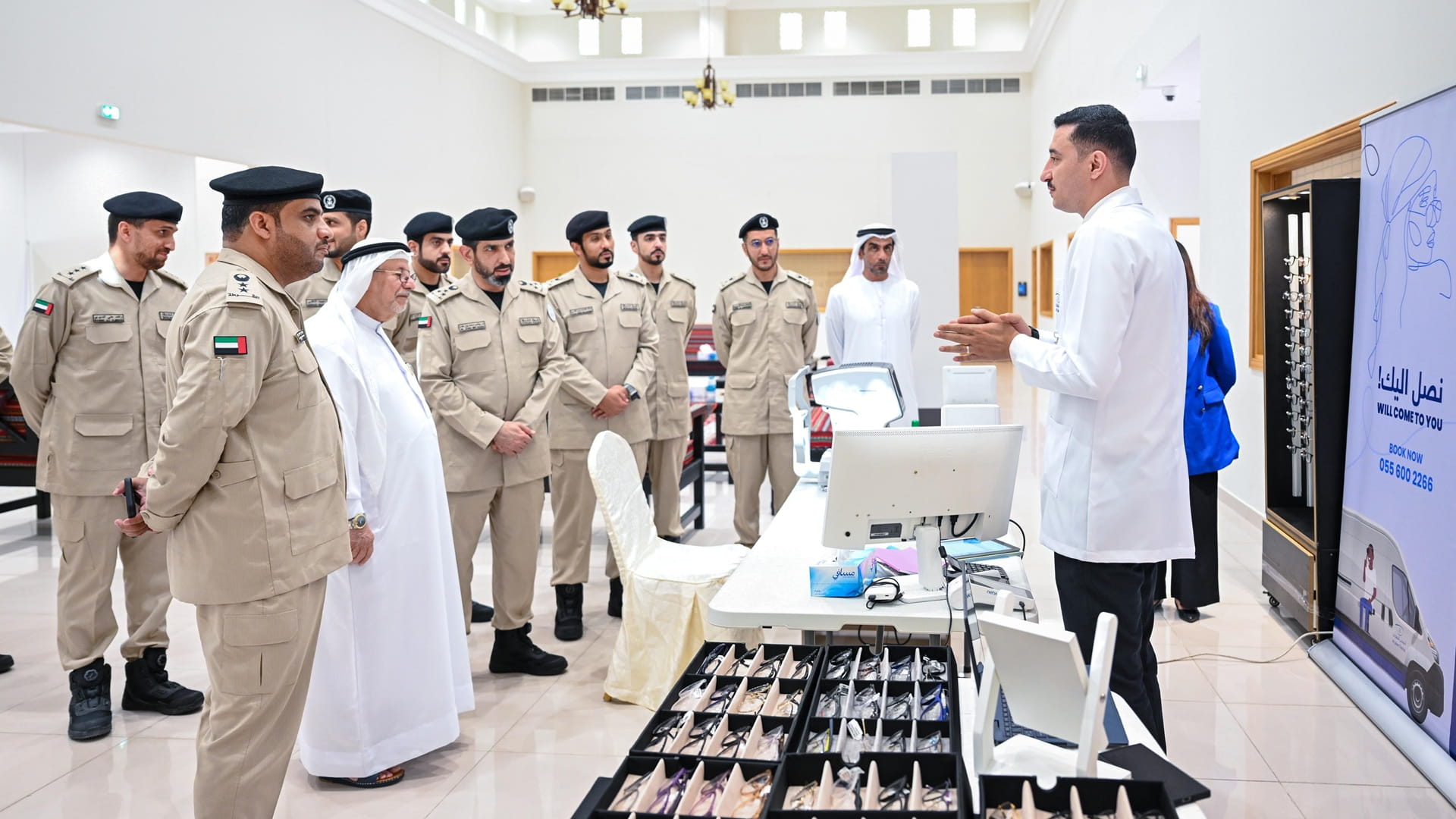 Image for the title: SP concludes Mobile Licensing Centre Initiative in Al Hamriyah 