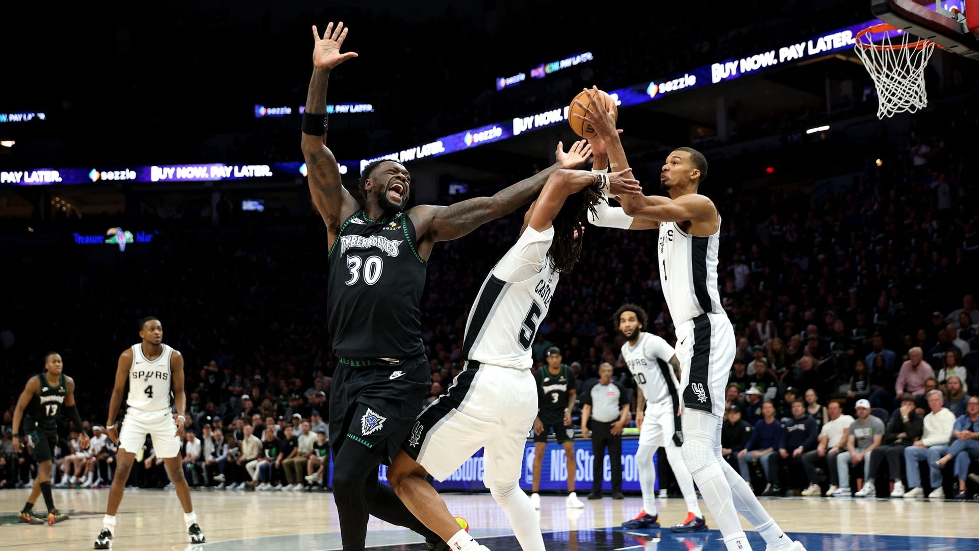 Wembanyama and Brunson lead Spurs and Knicks to playoff wins 