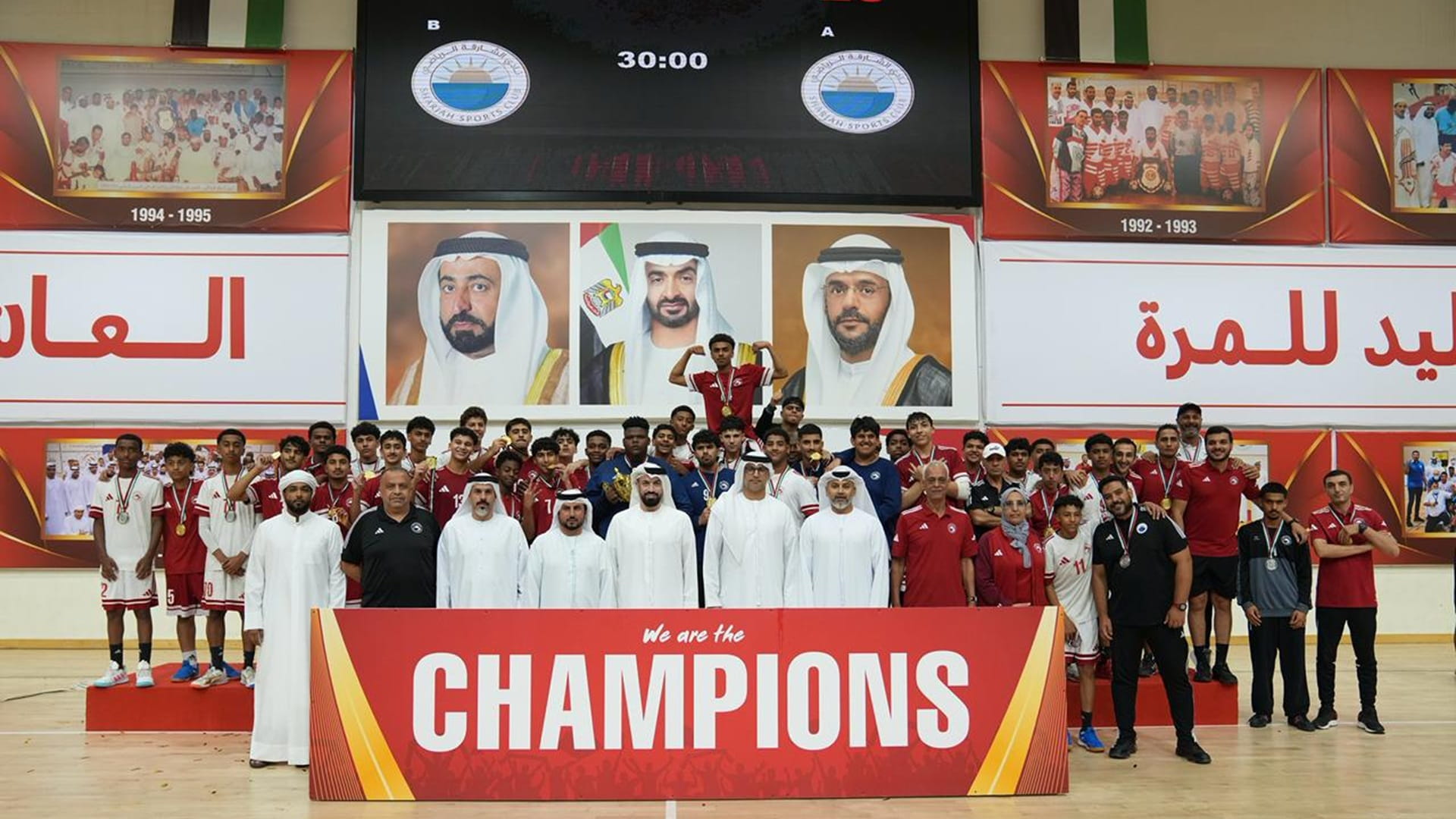 فريق أشبال الشارقة "ب" يفوز بلقب كأس الإمارات لكرة اليد 
