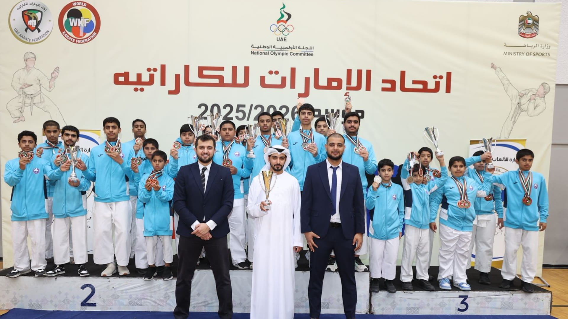 صورة بعنوان: "كاراتيه نادي الذيد" يسطّر ملحمة من التميز في كأس نجوم الإمارات 