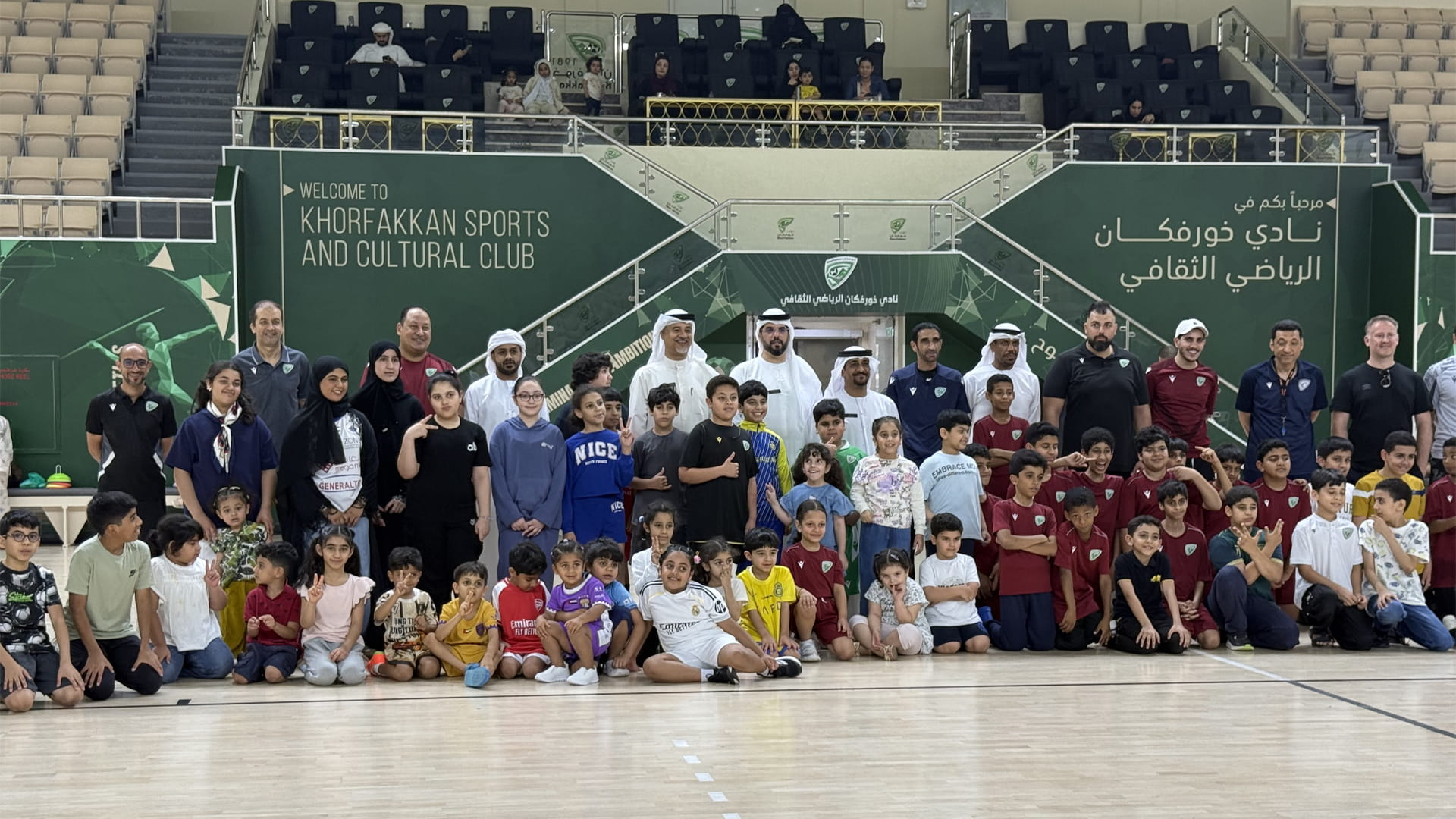 Sports activities promote family bonding in Khorfakkan