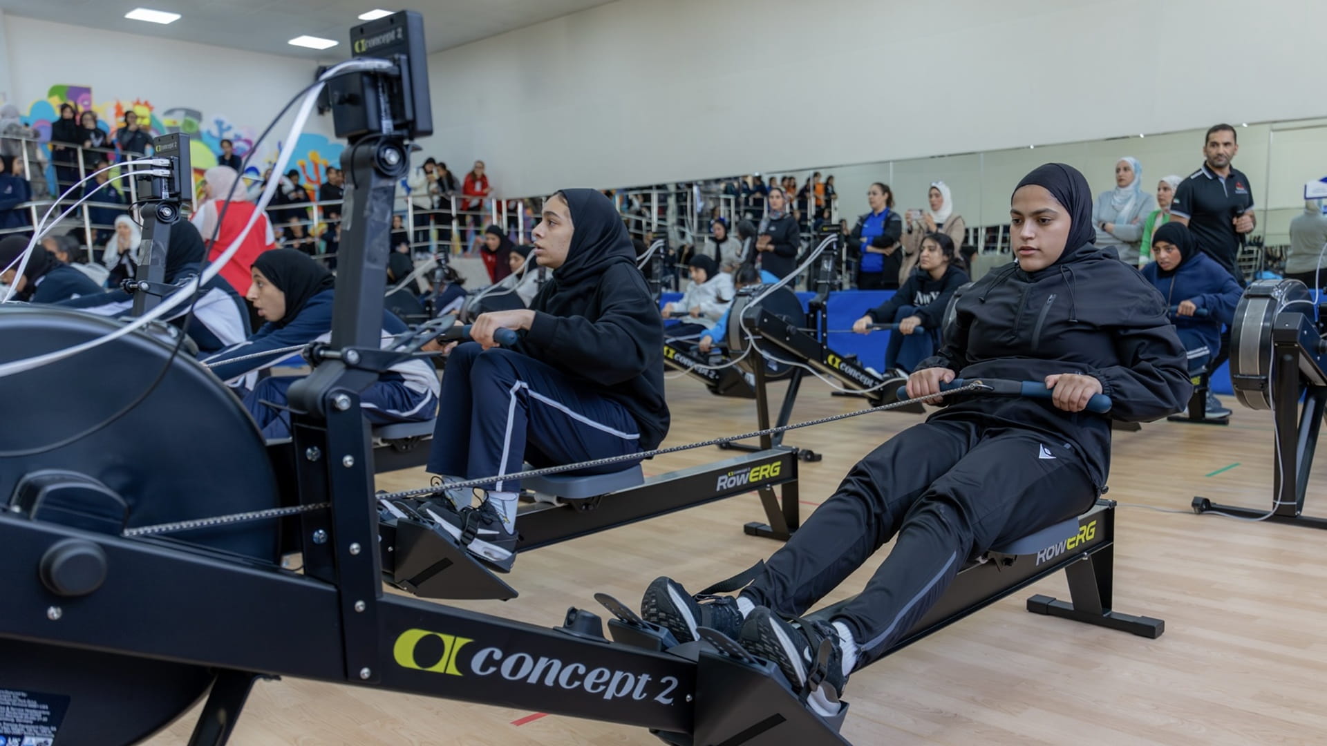 Sharjah hosts first school rowing championship for girls 