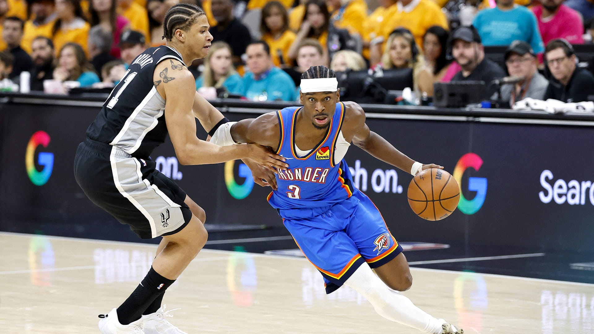 Thunder take 2–1 lead over Spurs in Western Conference finals  