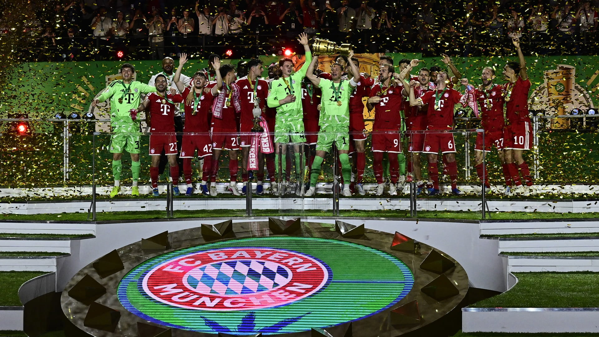 Kane leads Bayern Munich to German Cup glory against Stuttgart
