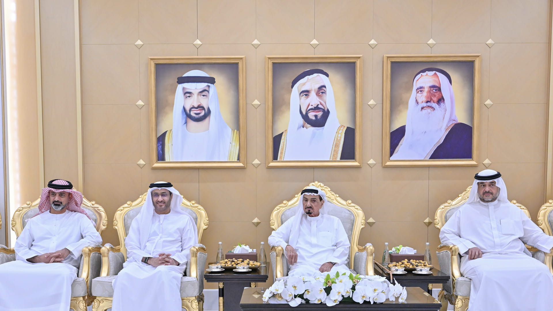 Ajman Ruler, CP continue receiving Eid Al Adha well-wishers 