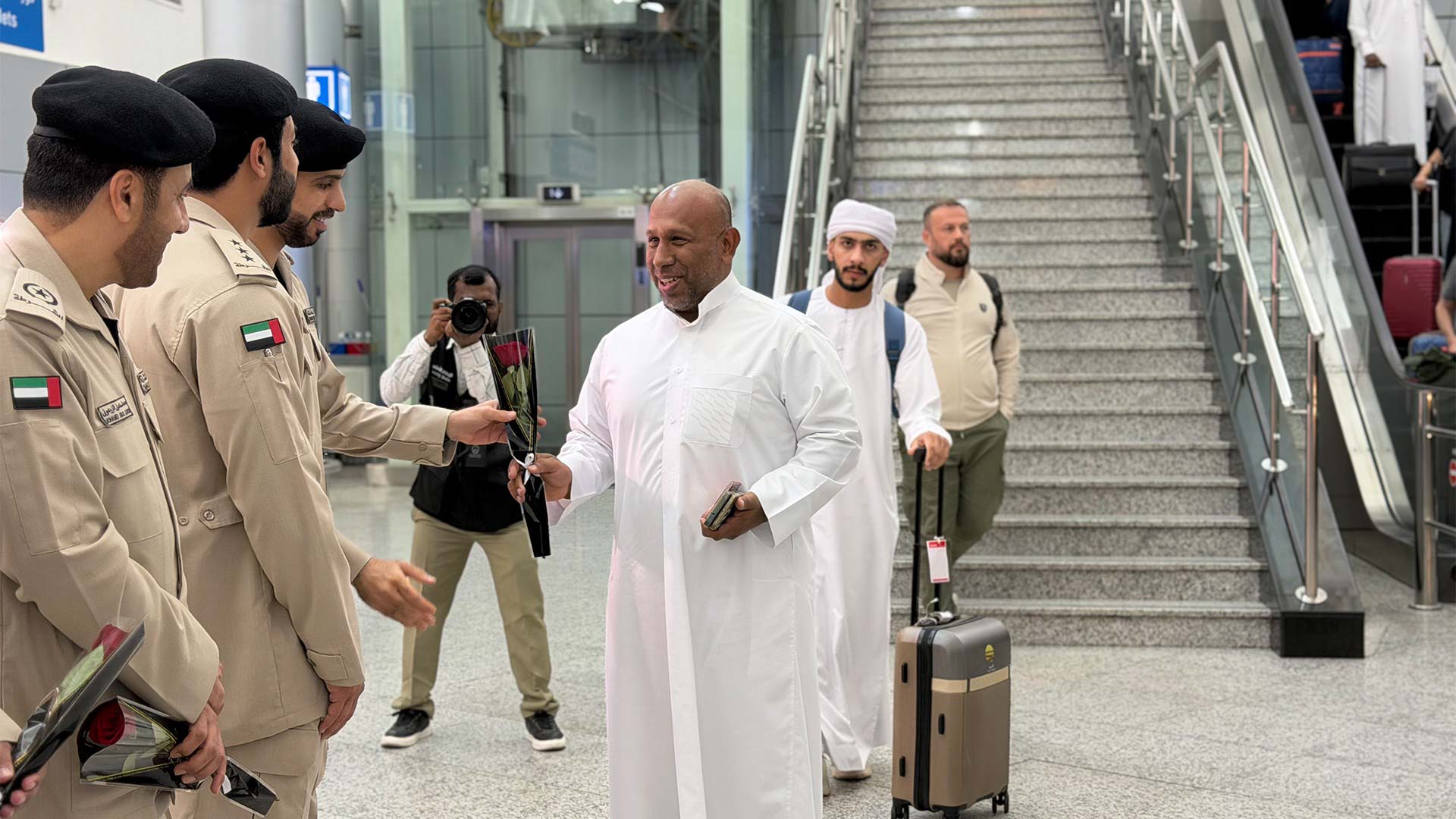 Sharjah Airport warmly welcomes returning Hajj pilgrims