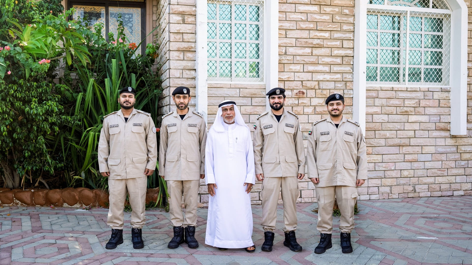 Sharjah Police Celebrate Retirees During Eid