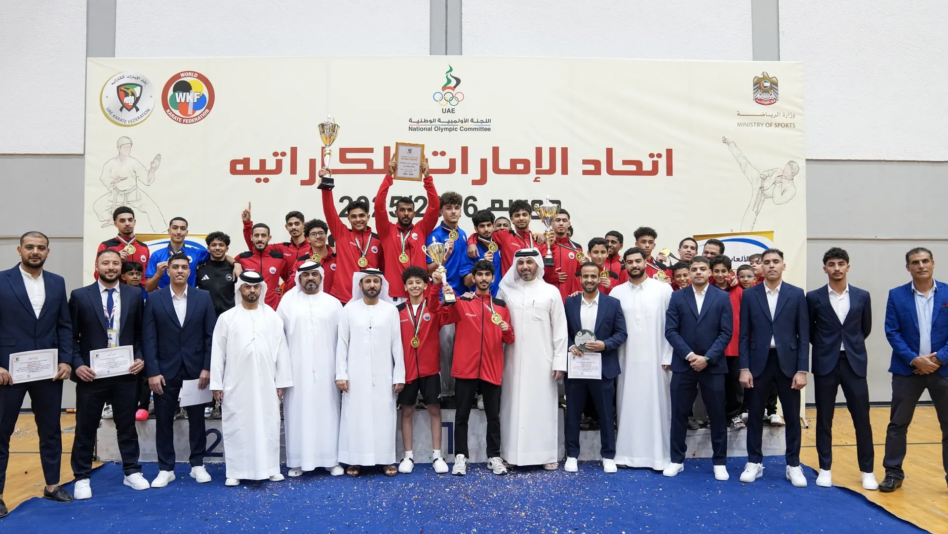 Sharjah Club wins UAE Karate Federation Cup