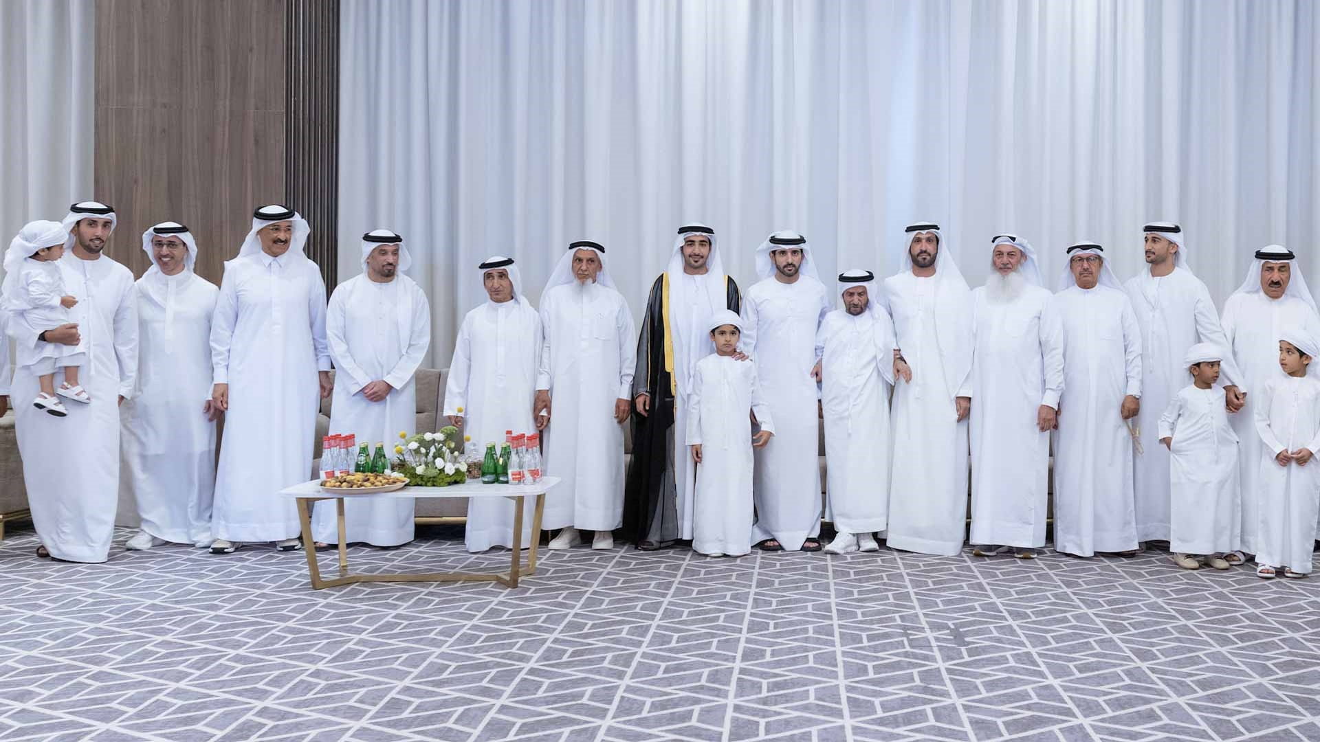حمدان بن محمد يحضر أفراح بن خرباش والشعفار