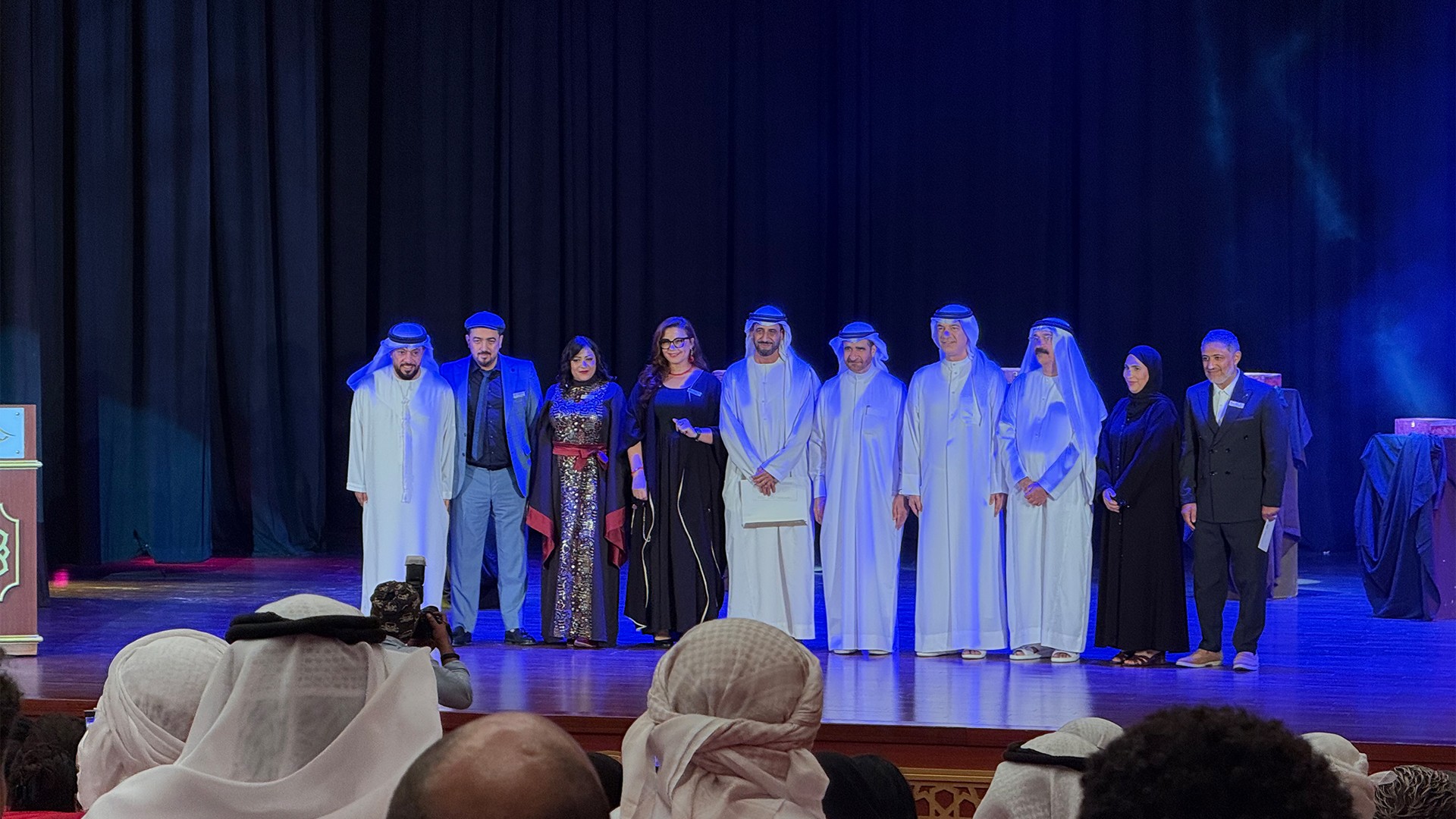Haitham bin Saqr honours winners of Kalba Short Plays Festival