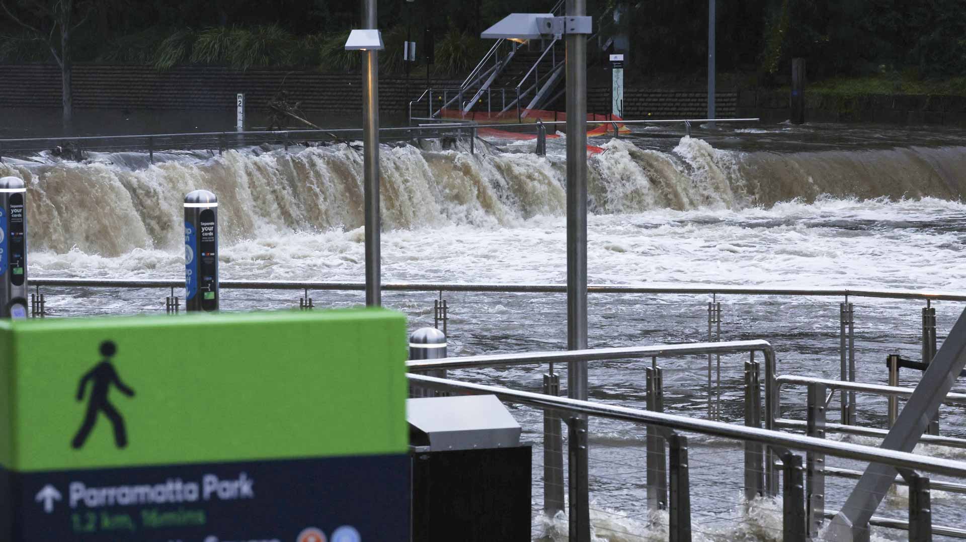 Rare tornado rips through Australia town