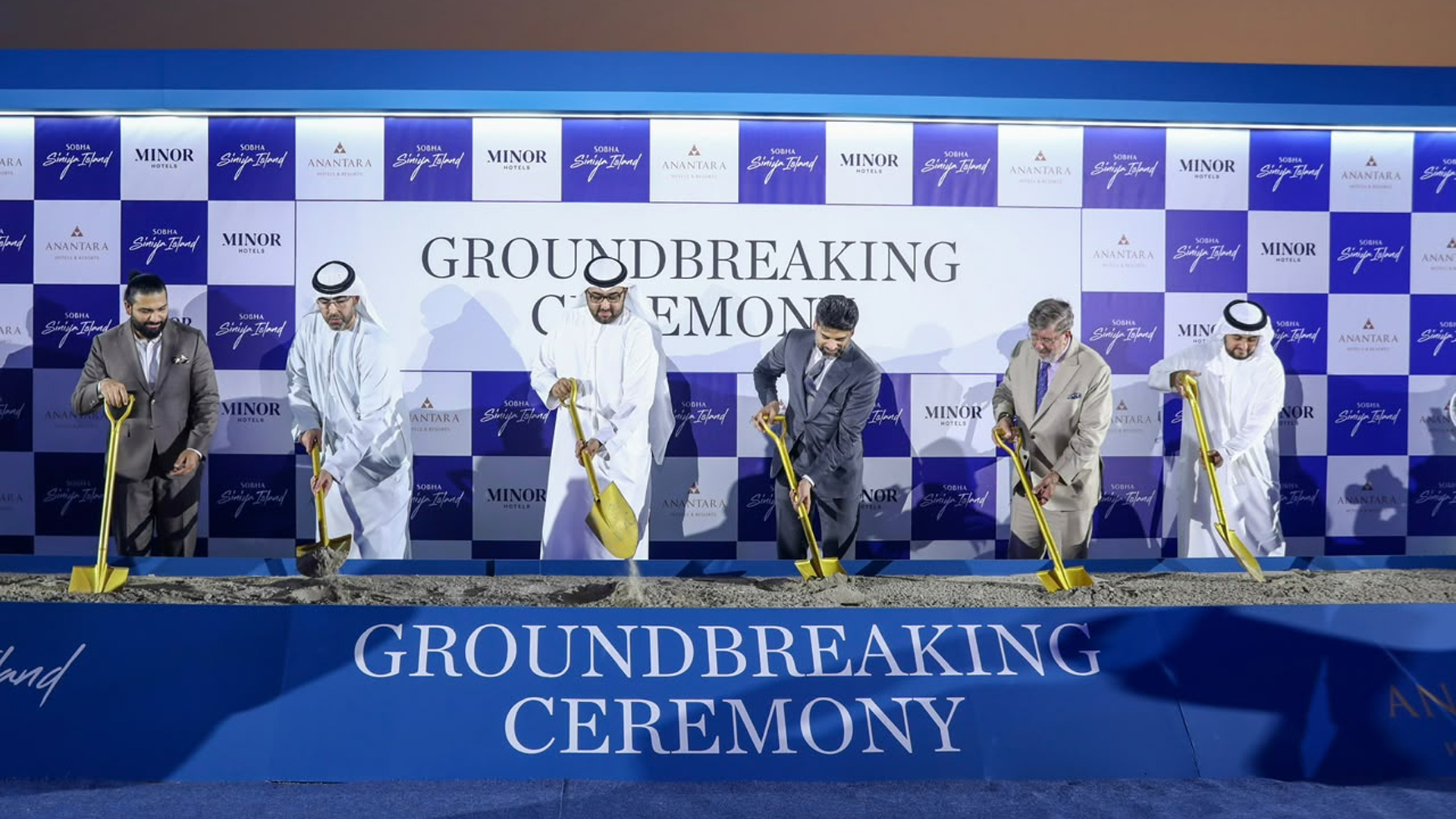 UAQ CP witnesses Anantara Al Siniya groundbreaking ceremony 