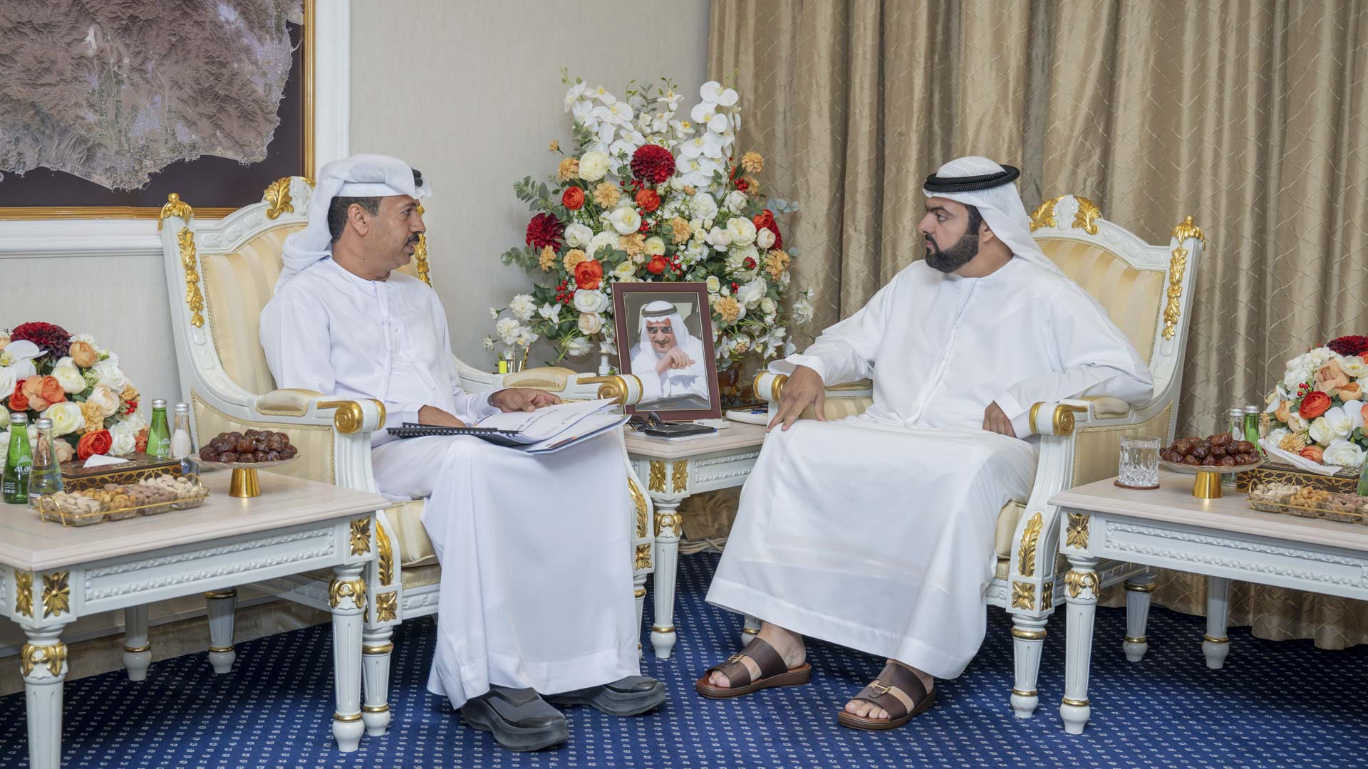 Mohammed Al Sharqi reviews Fujairah Natural Resources projects