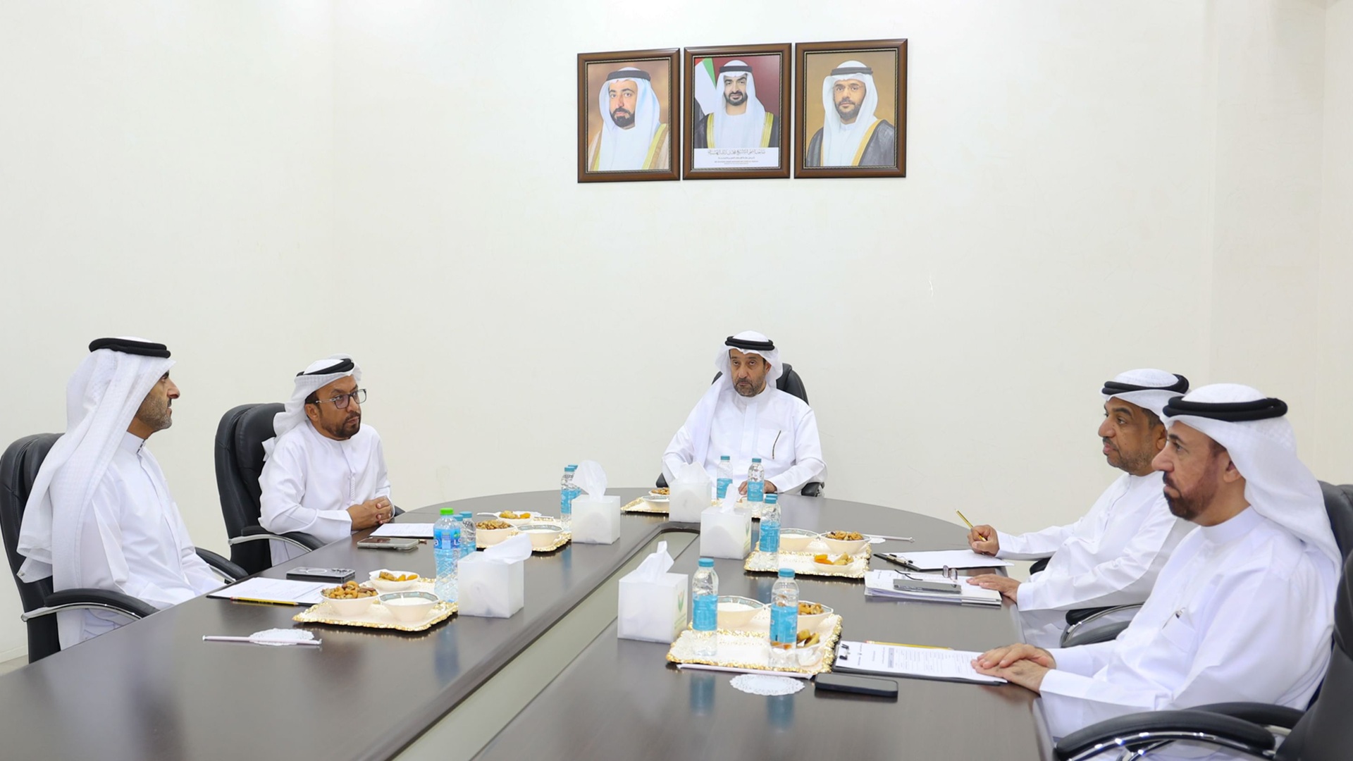 Image for the title: Sharjah Charity International reviews humanitarian initiatives 