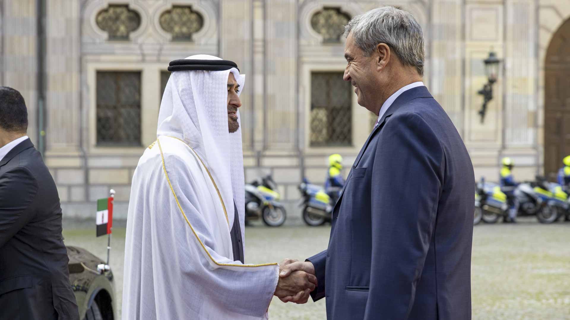UAE President, Bavarian Minister-President discuss cooperation