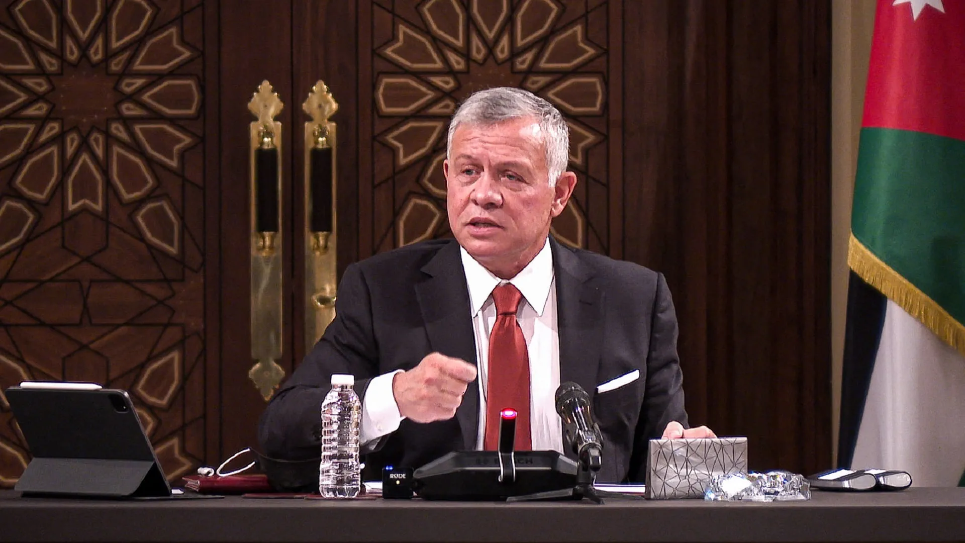 Image for the title: UAE President welcomes King of Jordan 