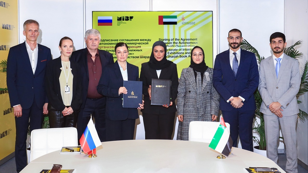 الشارقة للكتاب تعزز حضور الكتاب العربي في المشهد الثقافي الروسي