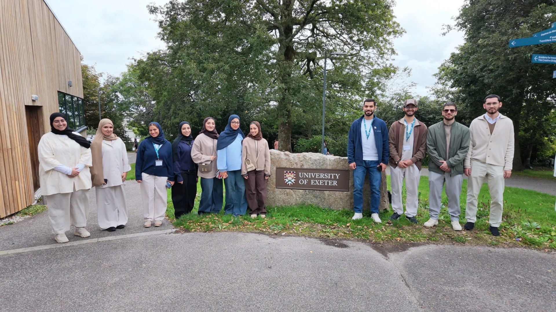 Khorfakkan University students complete final year at Exeter 