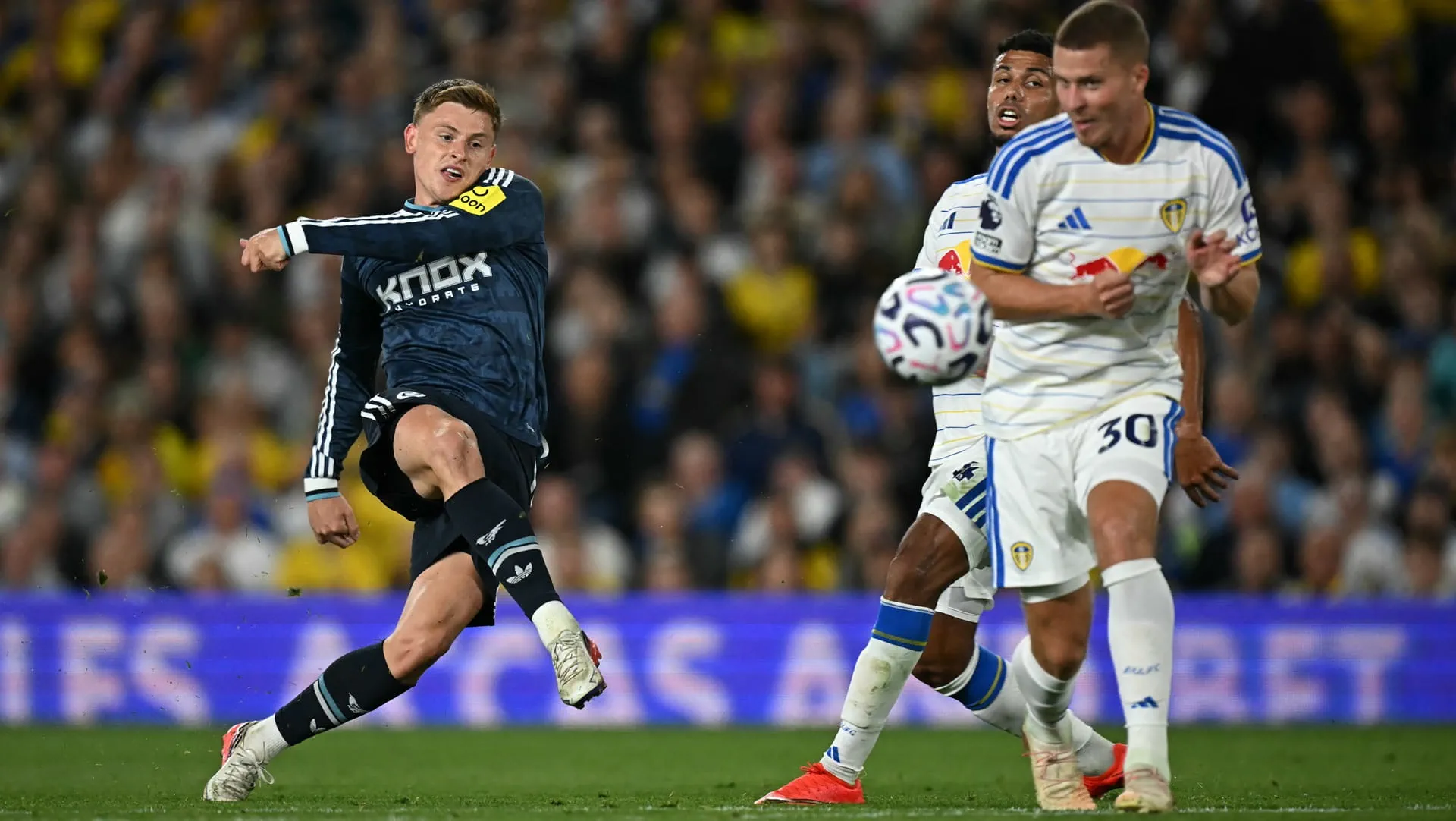 Leeds thrash Newcastle 4-1 in the Premier League