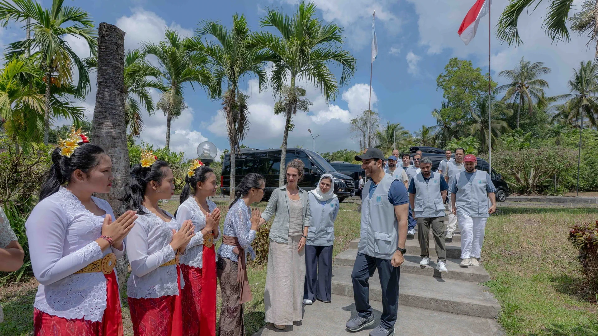 Sultan bin Ahmed Explores Community Support Projects in Bali