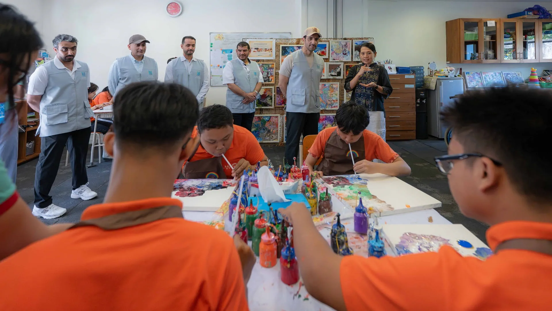 Sultan bin Ahmed Explores Humanitarian Initiatives in Bali