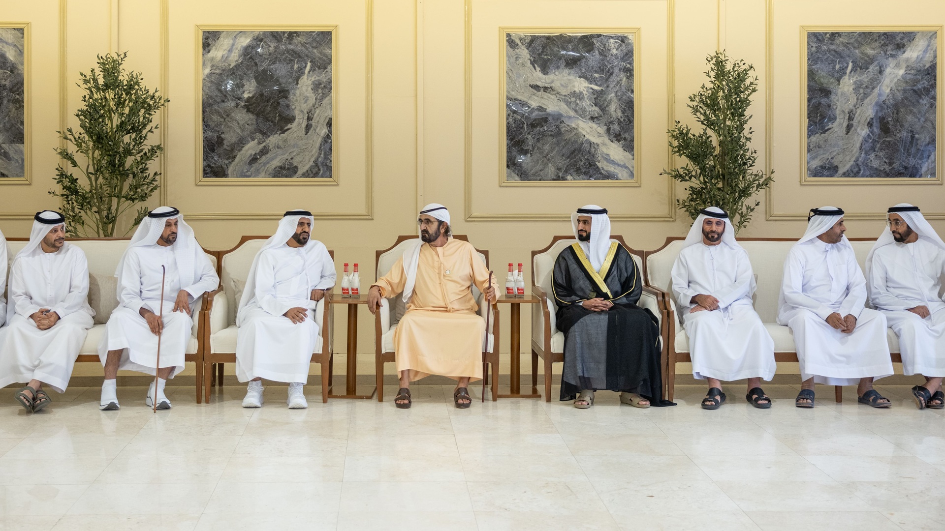 محمد بن راشد يحضر أفراح الفلاسي في دبي