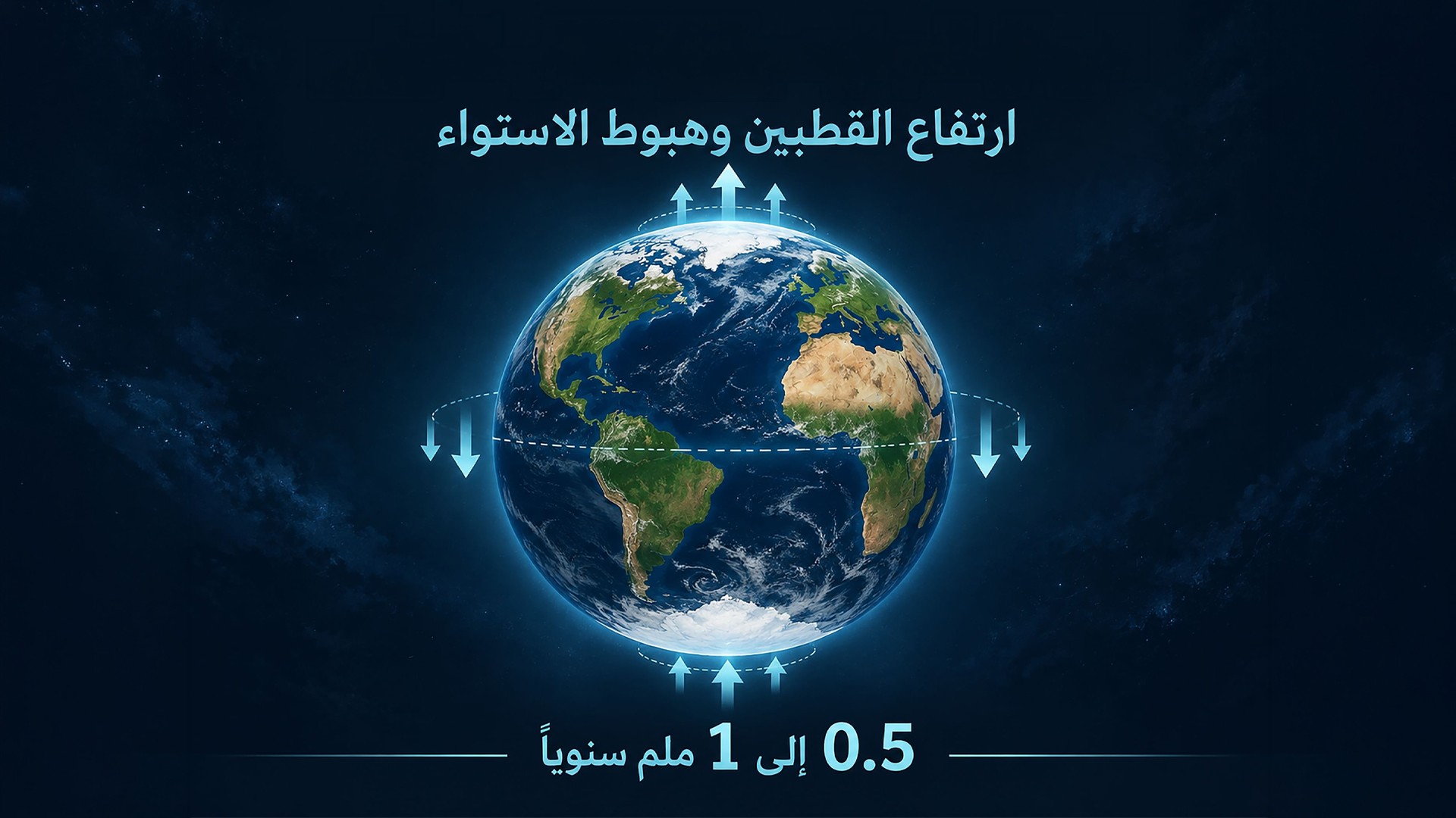 دراسة: ذوبان الجليد يغيّر شكل الأرض ويجعلها أكثر استدارة 