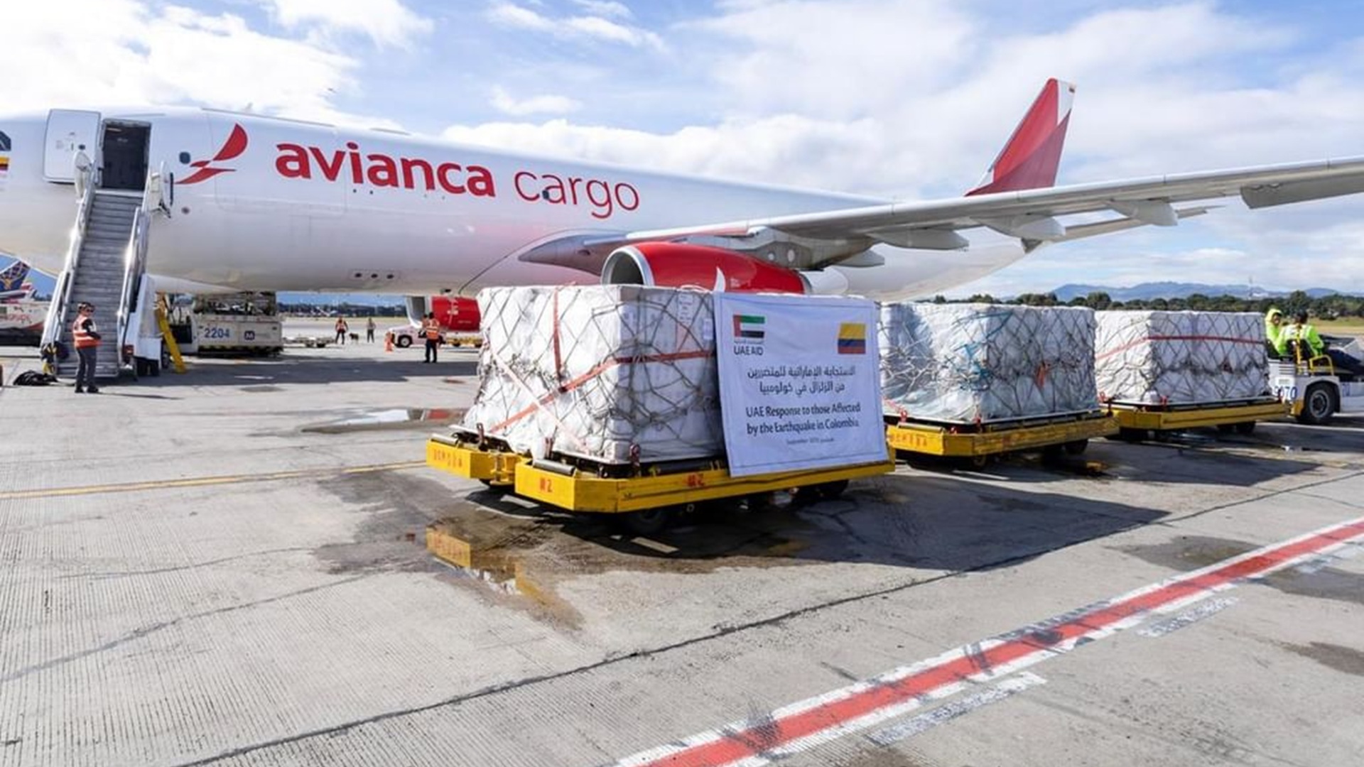 UAE sends humanitarian aid to Colombia