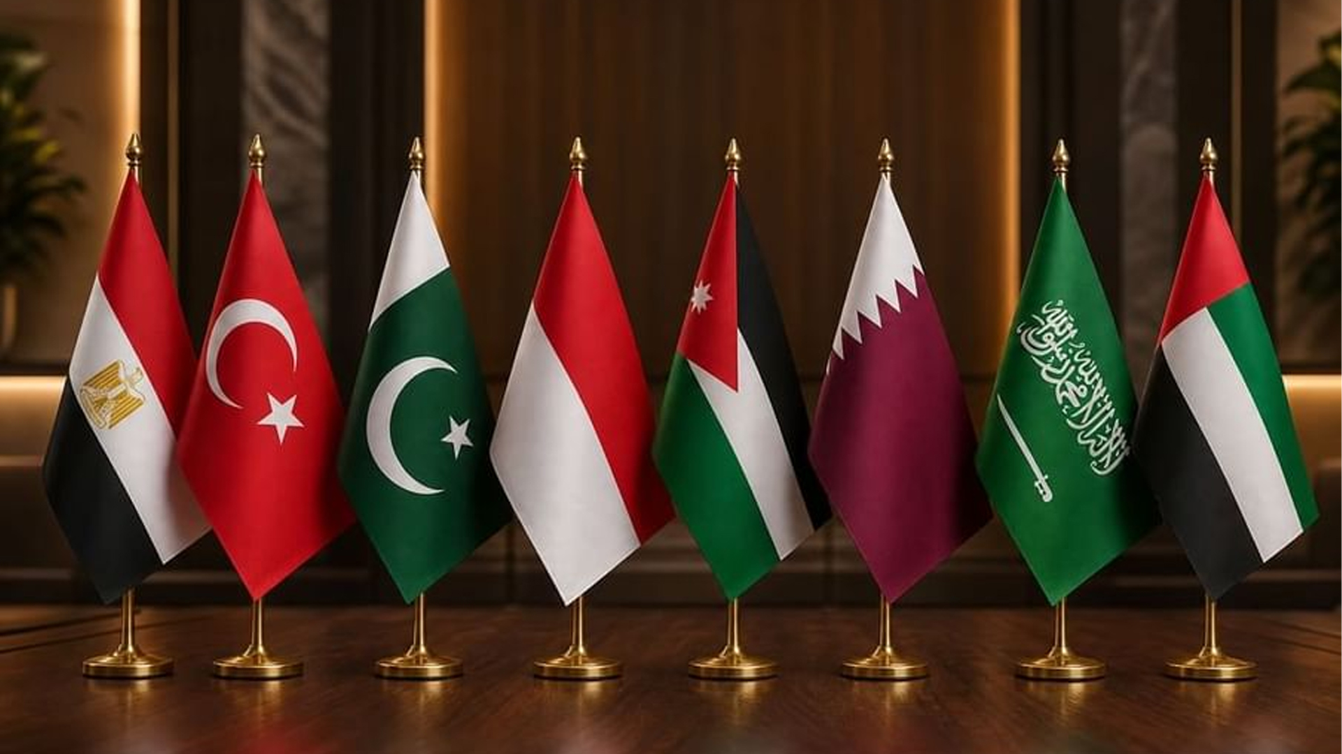 Joint statement by FMs of UAE and 7 countries
