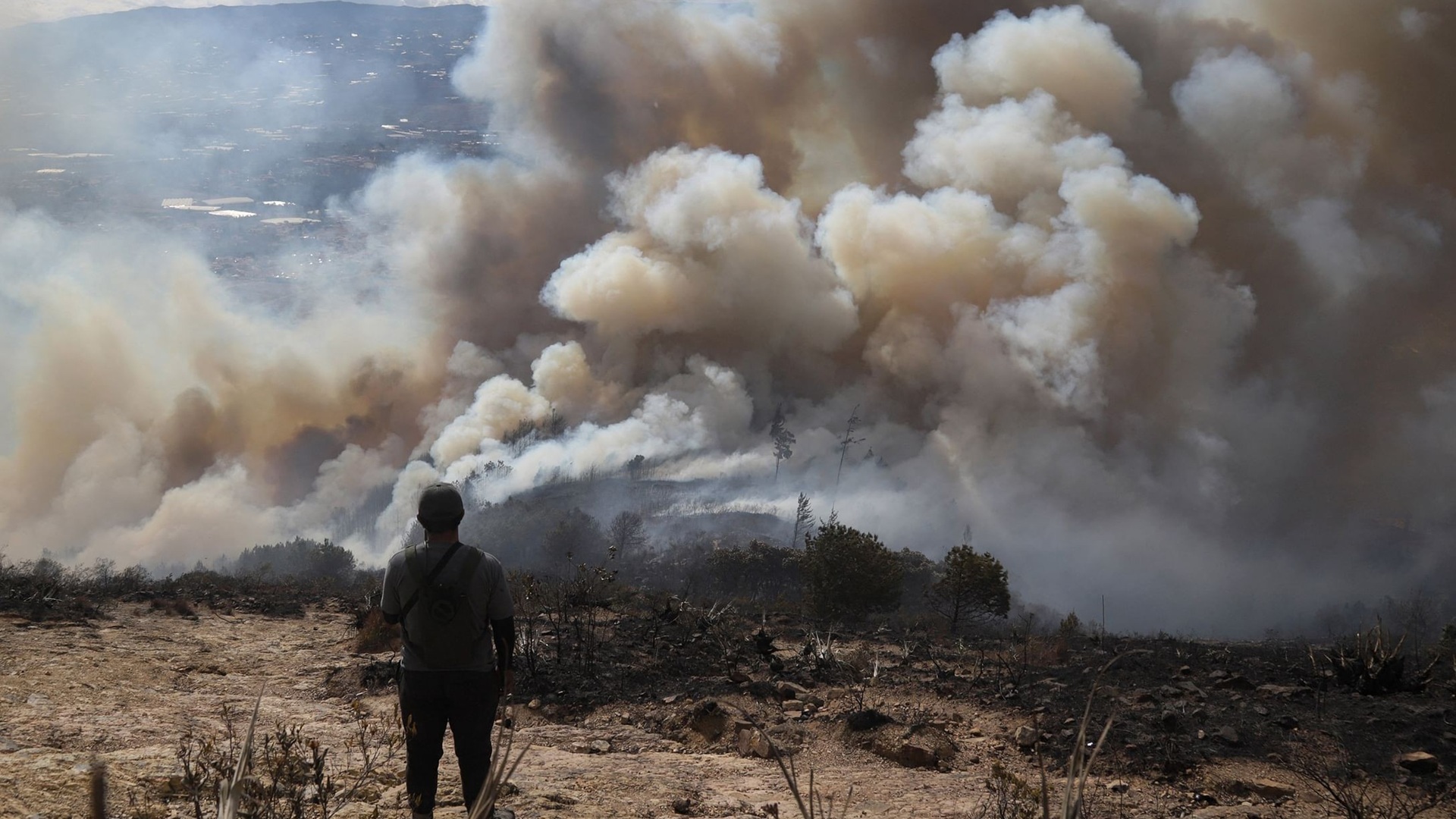 Wildfire reaches Colombia's Iguaque sanctuary 