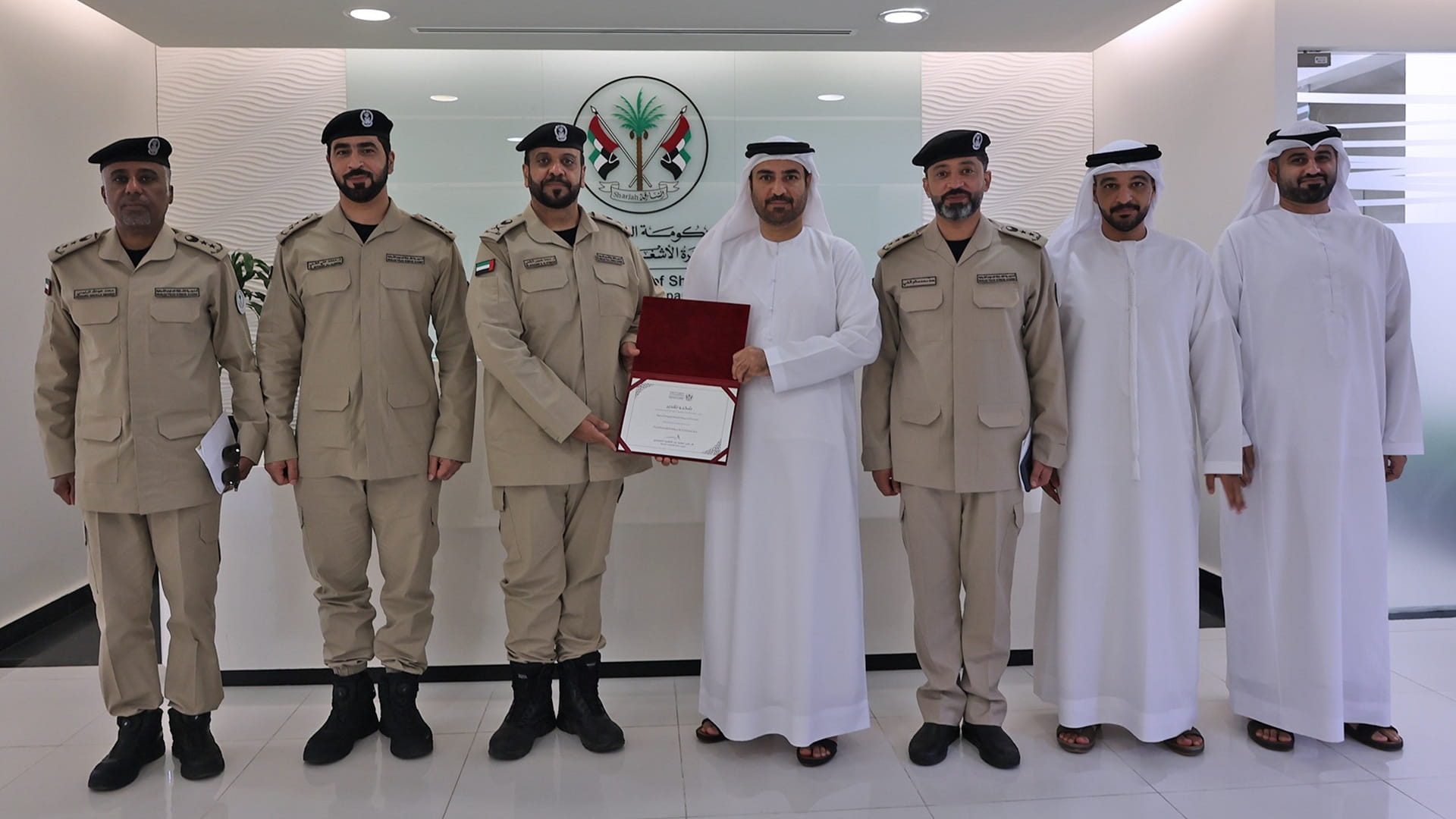 SDPW enhances cooperation with Sharjah Police Academy