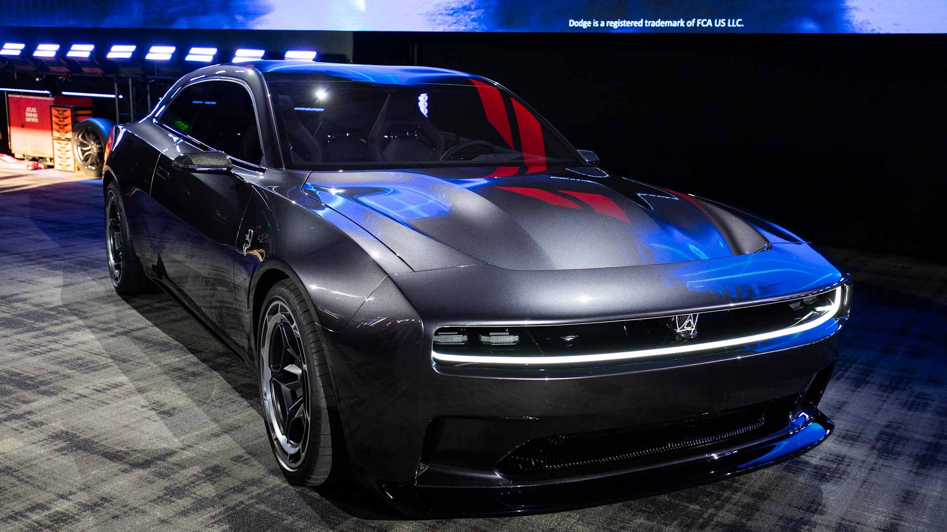  World’s first all-electric muscle car at Detroit Auto Show