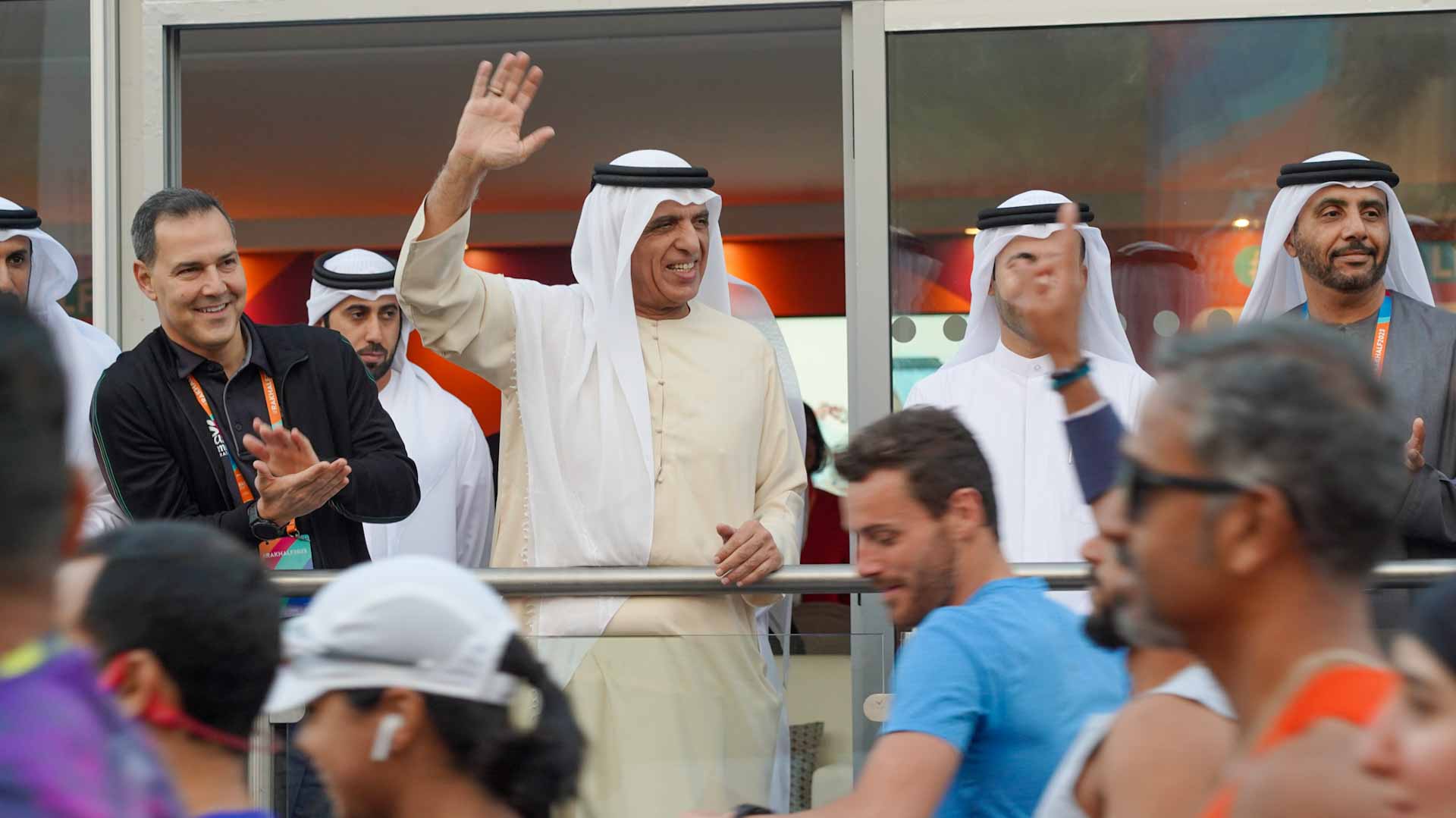 RAK Ruler attends Ras Al Khaimah Half Marathon 2023