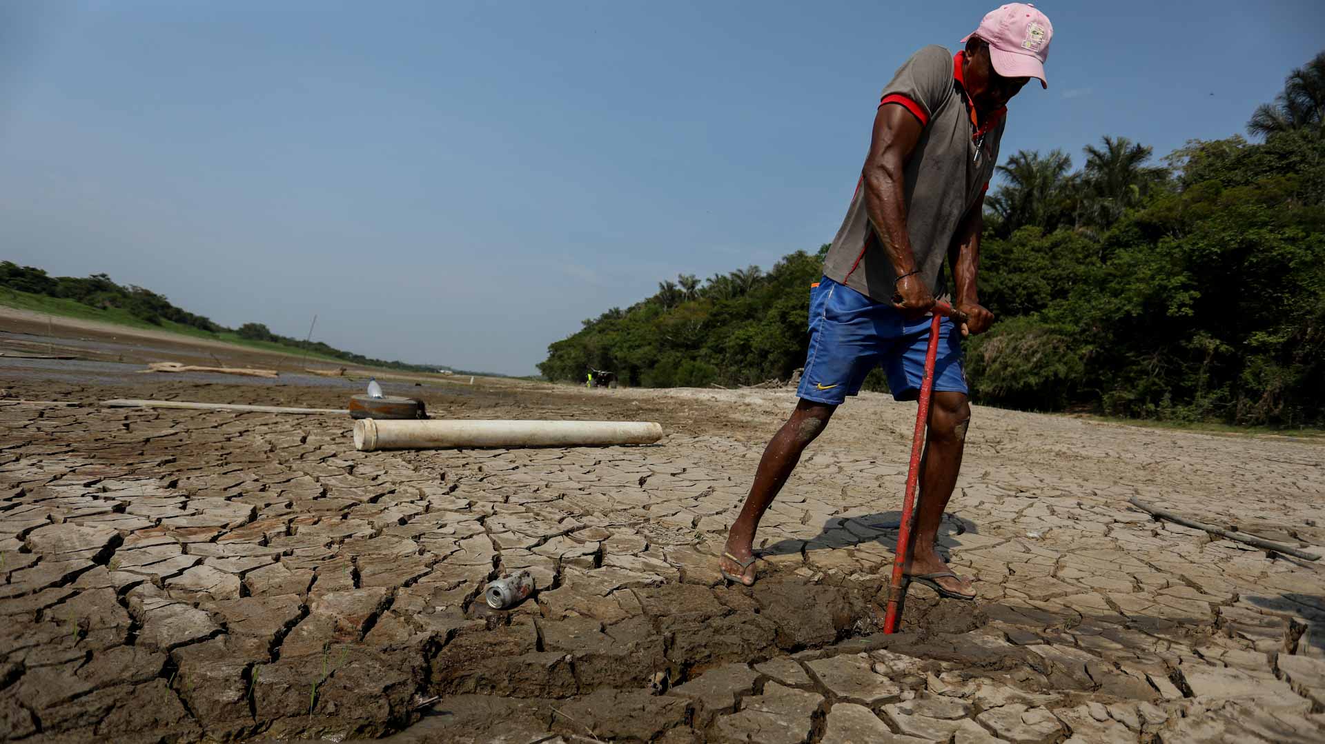 Climate change behind extreme Amazon drought study